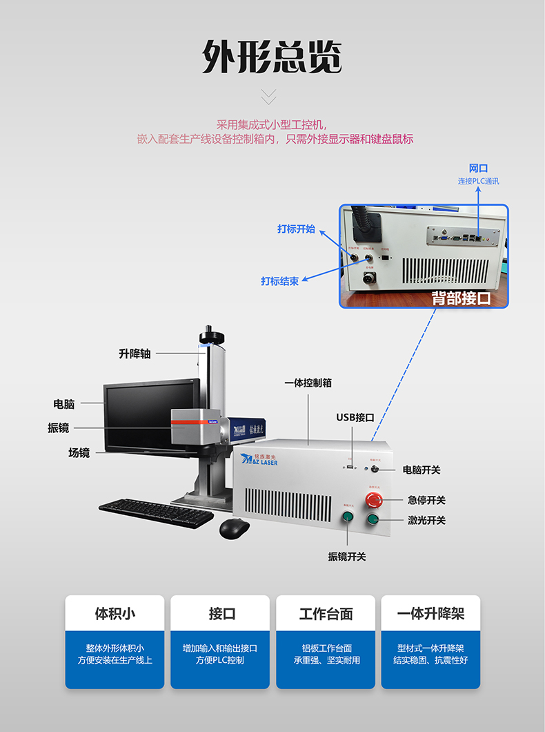 生產(chǎn)線配套激光打標機(圖2)